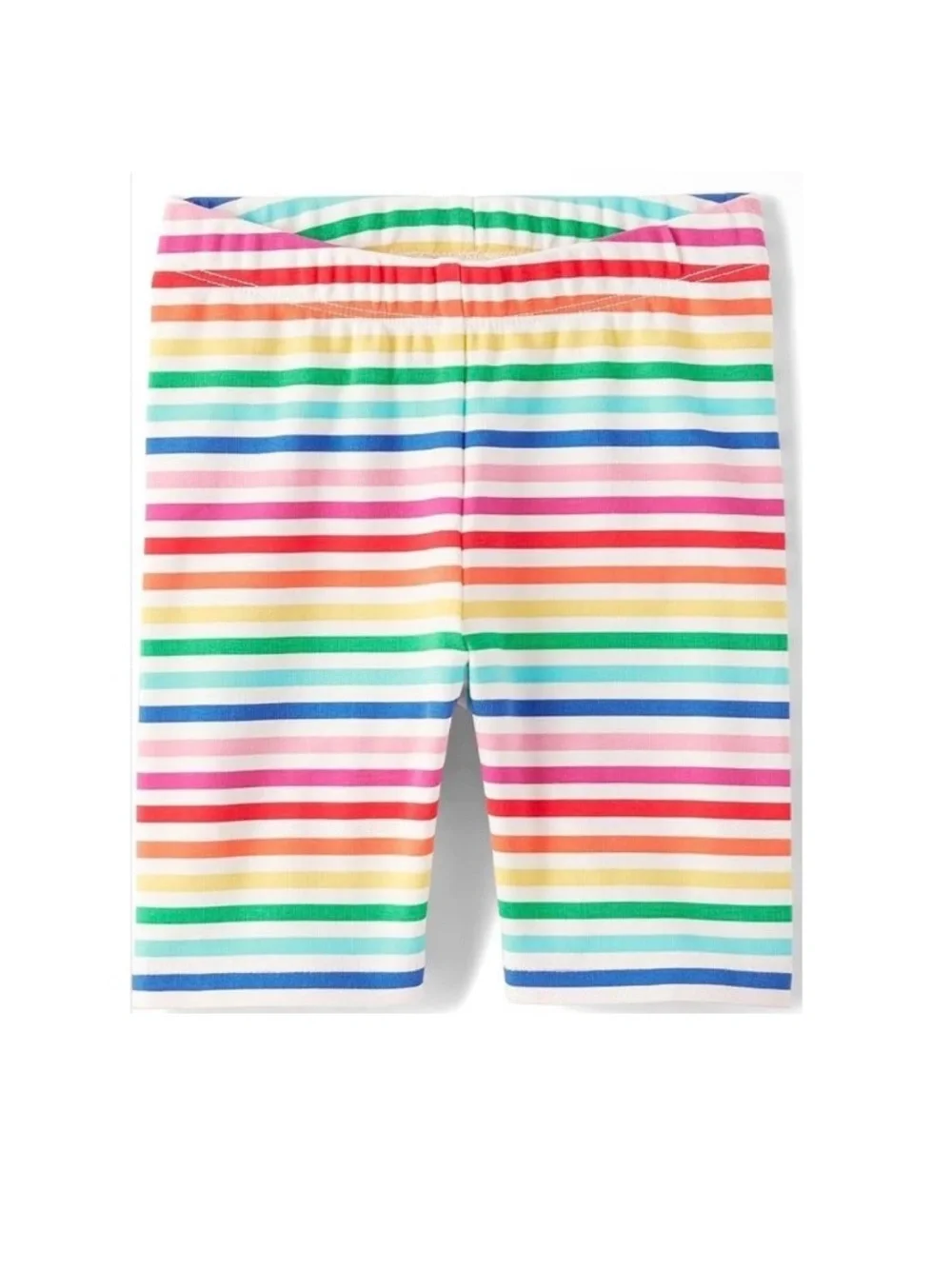 Gymboree Girls Little Essentials Rainbow Stripes Dress 3-piece Set Size 6/7